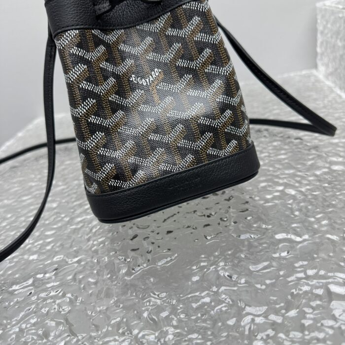 고야드 쁘띠 플로 버킷 백 블랙 레플리카 미러급 SA급 S급 고퀄리티 최상급 하이엔드 가방 [여성] 13