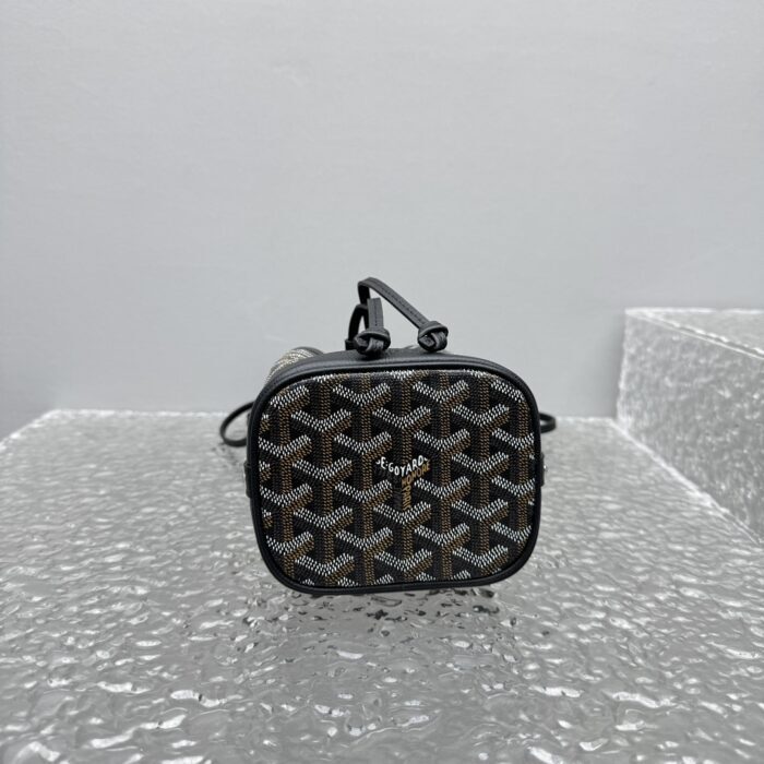 고야드 쁘띠 플로 버킷 백 블랙 레플리카 미러급 SA급 S급 고퀄리티 최상급 하이엔드 가방 [여성] 7