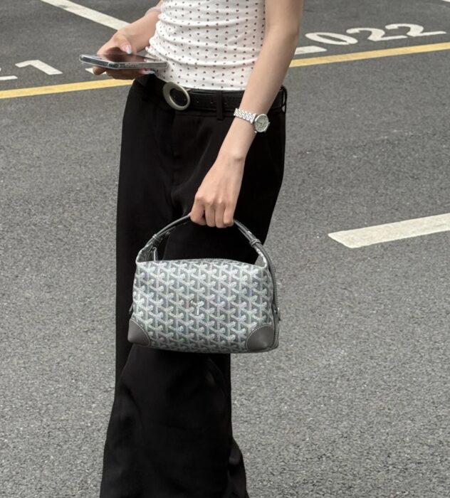 고야드 볼링 25 토일리트리백 그레이 레플리카 미러급 SA급 S급 고퀄리티 최상급 하이엔드 가방 [남성여성공용] 2