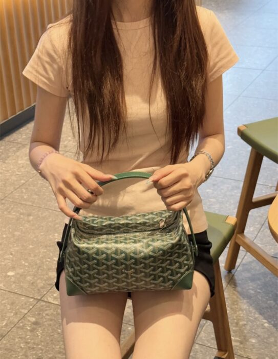 고야드 볼링 25 토일리트리백 그린 레플리카 미러급 SA급 S급 고퀄리티 최상급 하이엔드 가방 [남성여성공용]