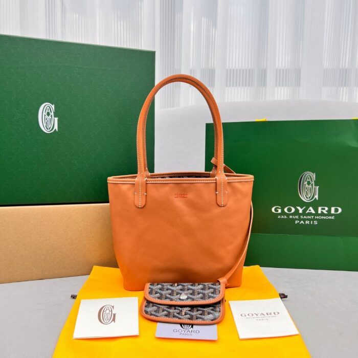 고야드 앙주 미니백 토트백 브라운 레플리카 미러급 SA급 S급 고퀄리티 최상급 하이엔드 가방 [여성] 2