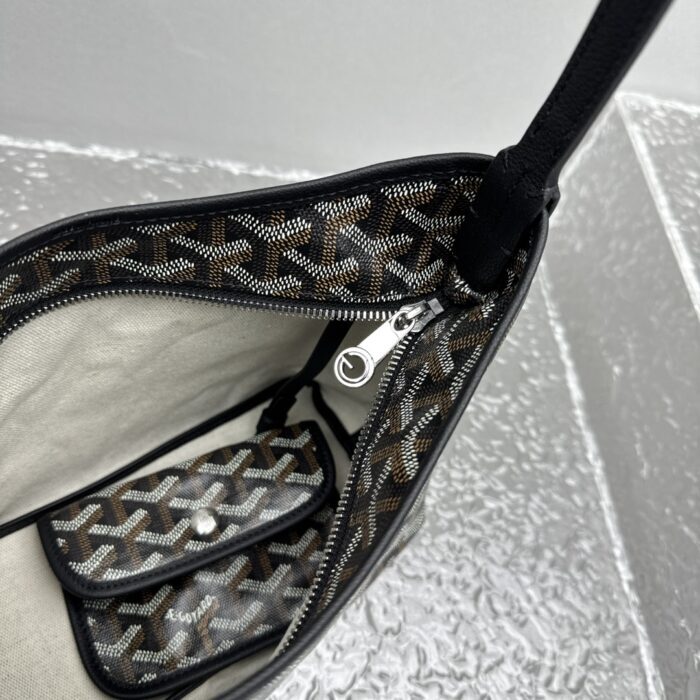 고야드 보헴 미니 호보 백 블랙 레플리카 미러급 SA급 S급 고퀄리티 최상급 하이엔드 가방 [여성] 16