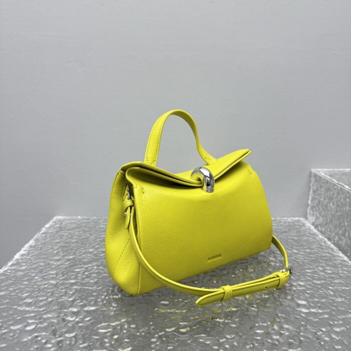 자크뮈스 탑 핸들 백 옐로우 염소가죽 스몰 레플리카 미러급 SA급 S급 고퀄리티 최상급 하이엔드 가방 [여성] 5