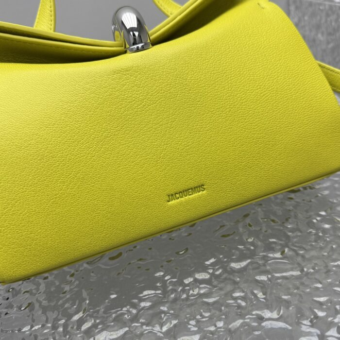 자크뮈스 탑 핸들 백 옐로우 염소가죽 스몰 레플리카 미러급 SA급 S급 고퀄리티 최상급 하이엔드 가방 [여성] 10