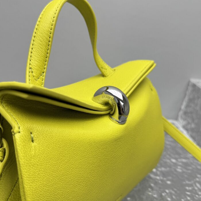 자크뮈스 탑 핸들 백 옐로우 염소가죽 스몰 레플리카 미러급 SA급 S급 고퀄리티 최상급 하이엔드 가방 [여성] 7