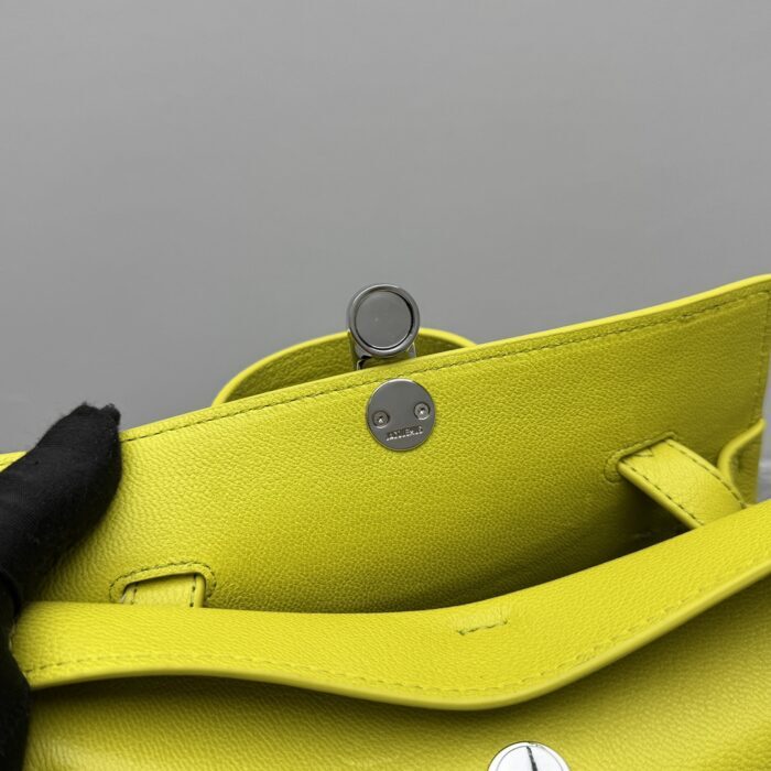 자크뮈스 탑 핸들 백 옐로우 염소가죽 스몰 레플리카 미러급 SA급 S급 고퀄리티 최상급 하이엔드 가방 [여성] 9