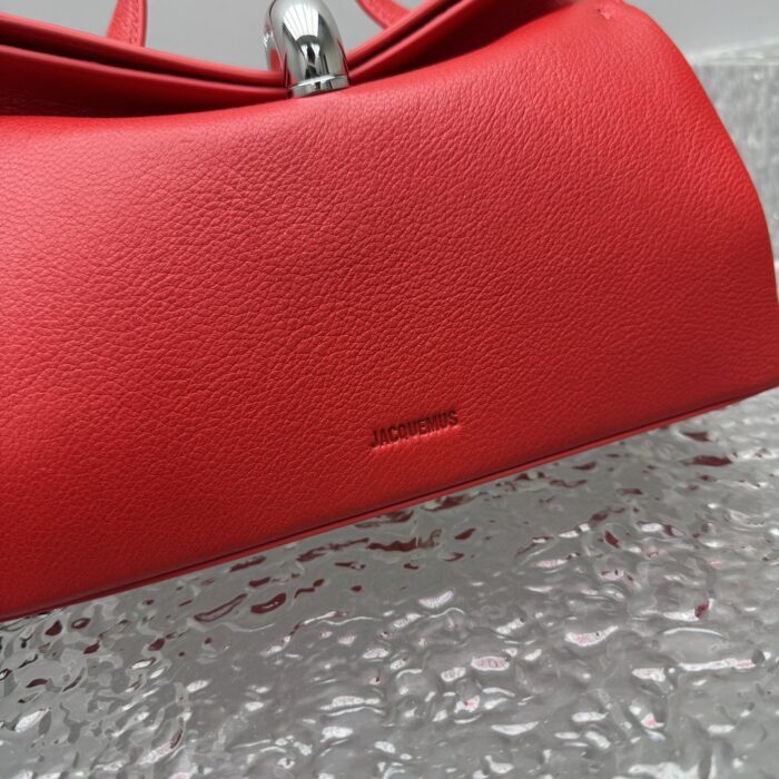 자크뮈스 탑 핸들 백 레드 염소가죽 스몰 레플리카 미러급 SA급 S급 고퀄리티 최상급 하이엔드 가방 [여성] 12