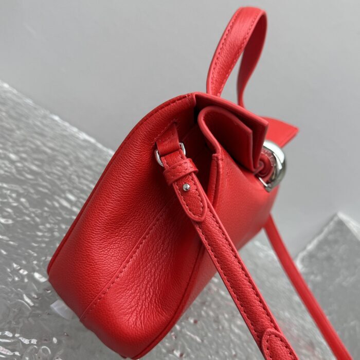 자크뮈스 탑 핸들 백 레드 염소가죽 스몰 레플리카 미러급 SA급 S급 고퀄리티 최상급 하이엔드 가방 [여성] 9