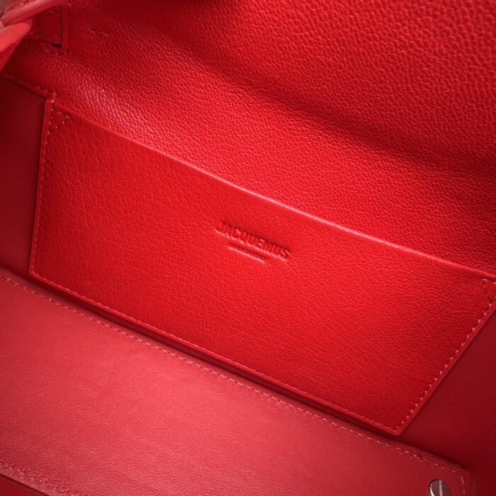 자크뮈스 탑 핸들 백 레드 염소가죽 스몰 레플리카 미러급 SA급 S급 고퀄리티 최상급 하이엔드 가방 [여성] 13