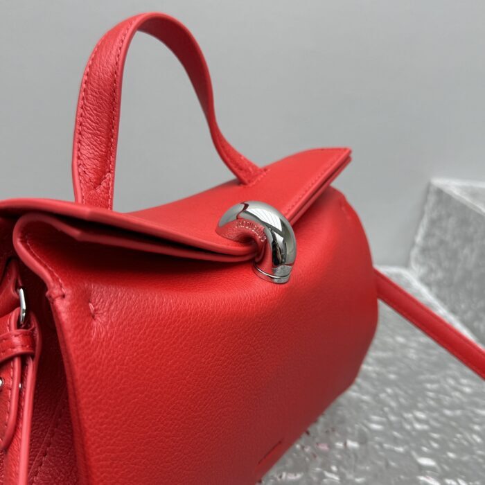자크뮈스 탑 핸들 백 레드 염소가죽 스몰 레플리카 미러급 SA급 S급 고퀄리티 최상급 하이엔드 가방 [여성] 10