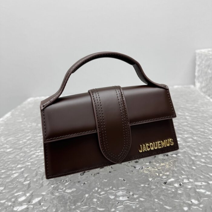 자크뮈스 밤비노 크로스바디 플랩백 다크 브라운 스몰 금장 무광 KBZ 레플리카 미러급 SA급 S급 고퀄리티 최상급 하이엔드 가방 [여성] 7