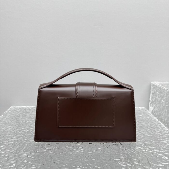 자크뮈스 밤비노 크로스바디 플랩백 다크 브라운 라지 금장 무광 KBZ 레플리카 미러급 SA급 S급 고퀄리티 최상급 하이엔드 가방 [여성] 2