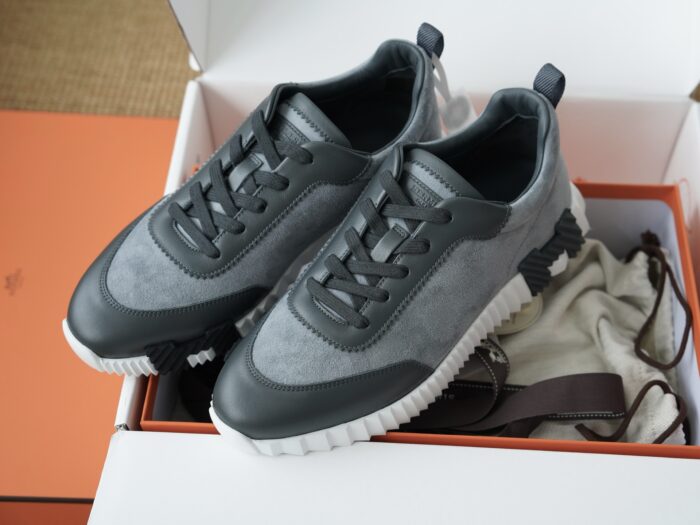 에르메스 바운싱 스니커즈 다크 그레이 블랙 H 레플리카 미러급 SA급 S급 고퀄리티 최상급 하이엔드 신발 [남성여성공용] 9