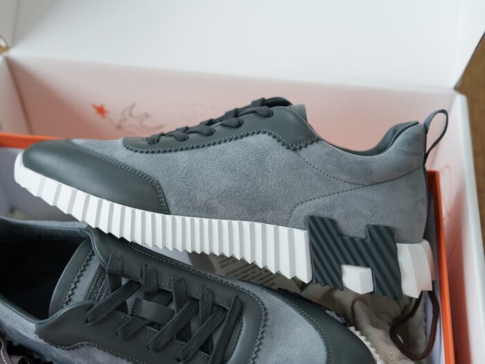 에르메스 바운싱 스니커즈 다크 그레이 블랙 H 레플리카 미러급 SA급 S급 고퀄리티 최상급 하이엔드 신발 [남성여성공용] 10