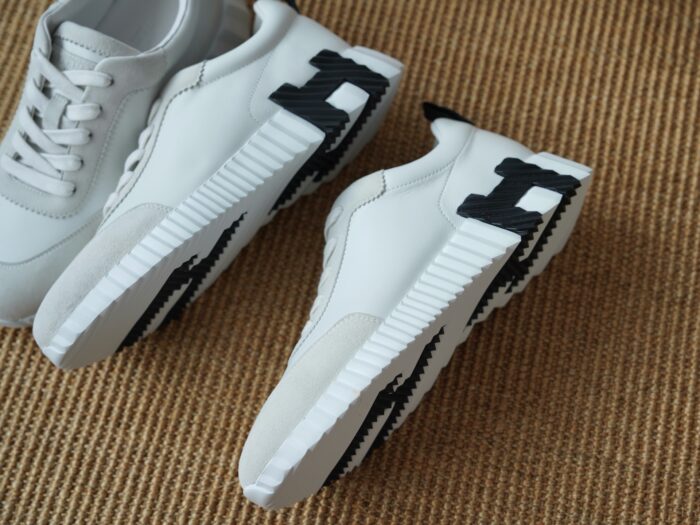 에르메스 바운싱 스니커즈 화이트 블랙 레플리카 미러급 SA급 S급 고퀄리티 최상급 하이엔드 신발 [남성여성공용] 3