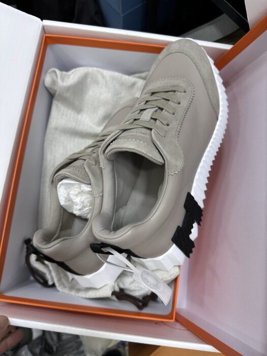 에르메스 바운싱 스니커즈 라이트 회녹색 블랙 H 레플리카 미러급 SA급 S급 고퀄리티 최상급 하이엔드 신발 [남성여성공용] 7