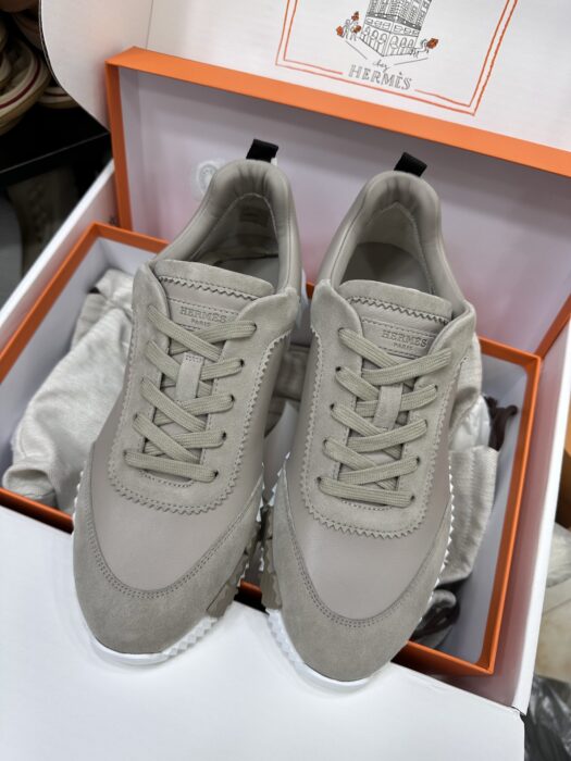 에르메스 바운싱 스니커즈 라이트 회녹색 블랙 H 레플리카 미러급 SA급 S급 고퀄리티 최상급 하이엔드 신발 [남성여성공용] 9