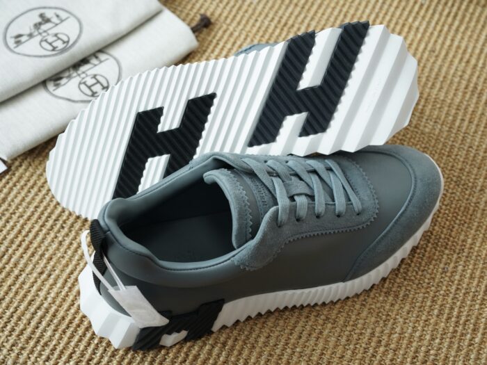 에르메스 바운싱 스니커즈 청색 블랙 H 레플리카 미러급 SA급 S급 고퀄리티 최상급 하이엔드 신발 [남성여성공용] 4