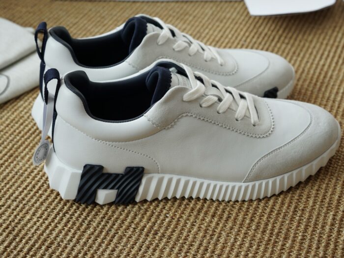 에르메스 바운싱 스니커즈 화이트 네이비 H 레플리카 미러급 SA급 S급 고퀄리티 최상급 하이엔드 신발 [남성여성공용] 3