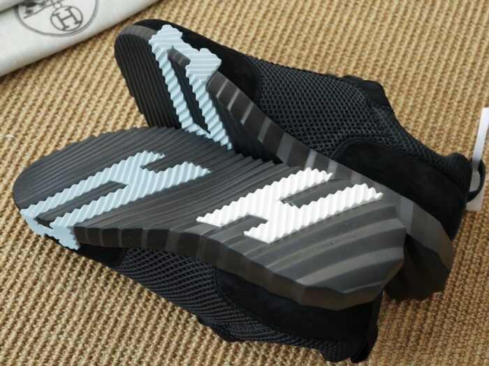 에르메스 바운싱 스니커즈 메쉬 스웨이드 블랙 화이트 H 레플리카 미러급 SA급 S급 고퀄리티 최상급 하이엔드 신발 [남성여성공용] 8