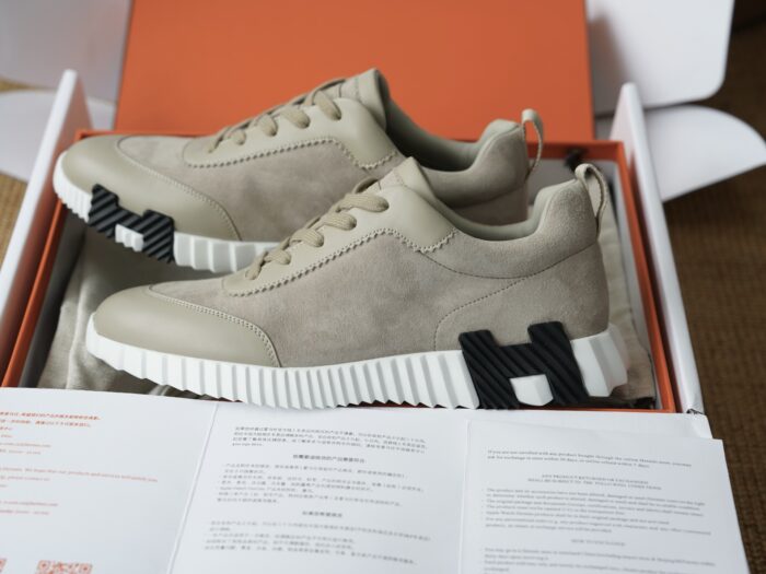 에르메스 바운싱 스니커즈 연그린 블랙 H 레플리카 미러급 SA급 S급 고퀄리티 최상급 하이엔드 신발 [남성여성공용] 3