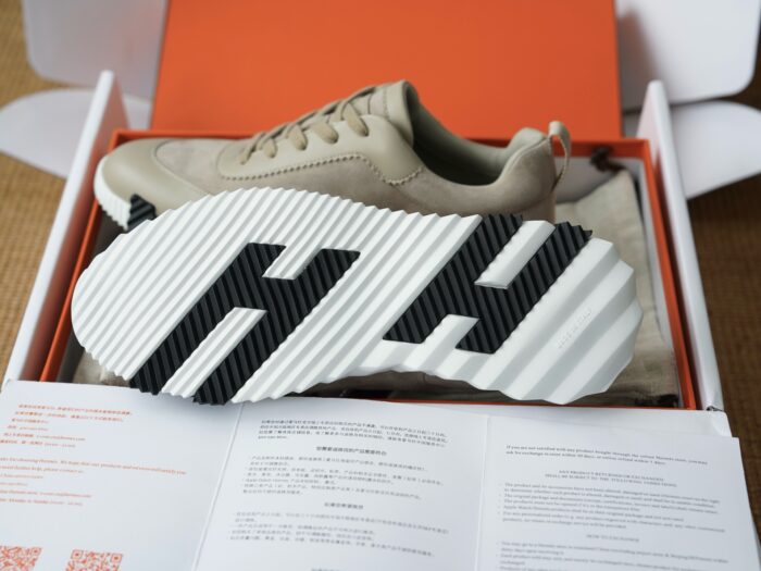 에르메스 바운싱 스니커즈 연그린 블랙 H 레플리카 미러급 SA급 S급 고퀄리티 최상급 하이엔드 신발 [남성여성공용] 5