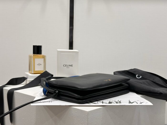 셀린느 트리오 플랩 부드러운 램스킨 10P862 블랙 레플리카 미러급 SA급 S급 고퀄리티 최상급 하이엔드 가방 [여성] 9