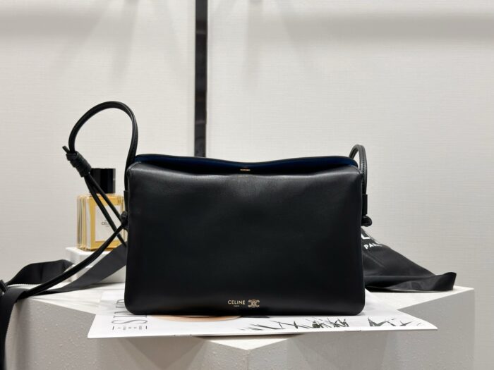 셀린느 트리오 플랩 부드러운 램스킨 10P862 블랙 레플리카 미러급 SA급 S급 고퀄리티 최상급 하이엔드 가방 [여성] 3