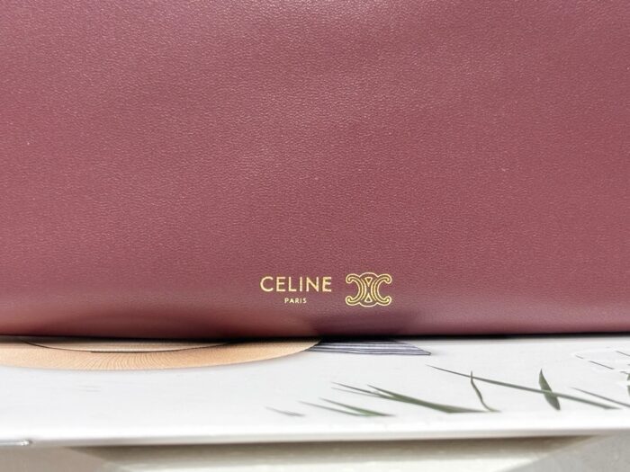셀린느 트리오 플랩 부드러운 램스킨 10P862 와인 레플리카 미러급 SA급 S급 고퀄리티 최상급 하이엔드 가방 [남성여성공용] 16