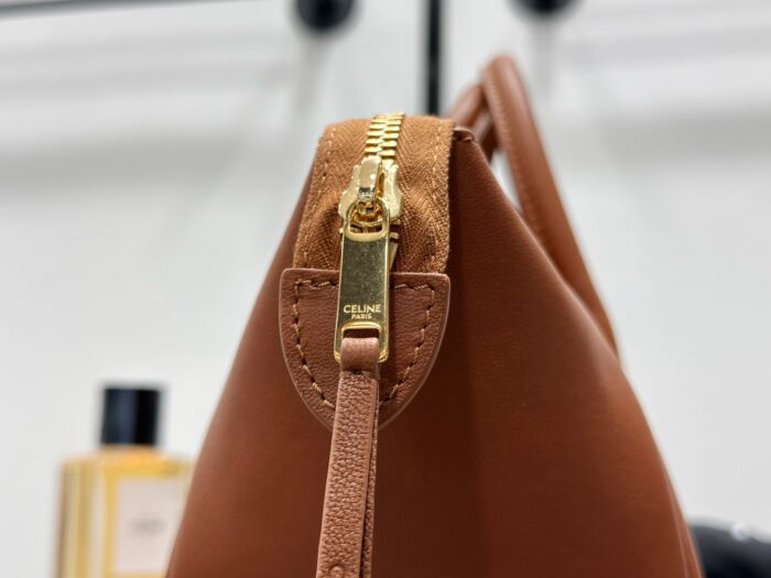 셀린느 스몰 뉴 러기지 서플 샤이니 램스킨 124213 브라운 레플리카 미러급 SA급 S급 고퀄리티 최상급 하이엔드 가방 [여성] 11