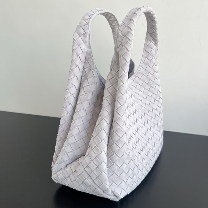 보테가베네타 캄파나 844250 스웨이드 화이트 레플리카 미러급 SA급 S급 고퀄리티 최상급 하이엔드 가방 [여성] 3