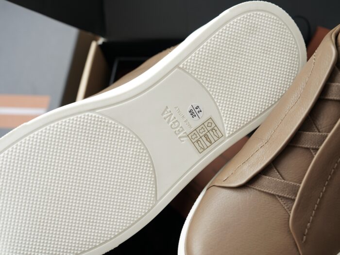 제냐 트리플 스티치 TM 스니커즈 브라운 남성용 레플리카 미러급 SA급 S급 고퀄리티 최상급 하이엔드 신발 [남성] 5