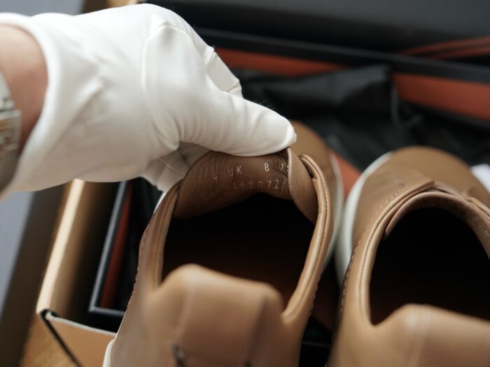 제냐 트리플 스티치 TM 스니커즈 브라운 남성용 레플리카 미러급 SA급 S급 고퀄리티 최상급 하이엔드 신발 [남성] 7