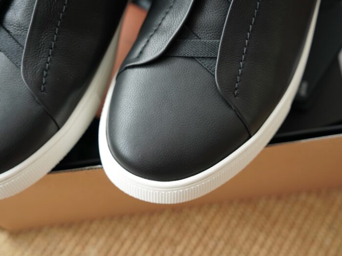 제냐 트리플 스티치 TM 스니커즈 블랙 화이트 남성용 레플리카 미러급 SA급 S급 고퀄리티 최상급 하이엔드 신발 [남성] 6