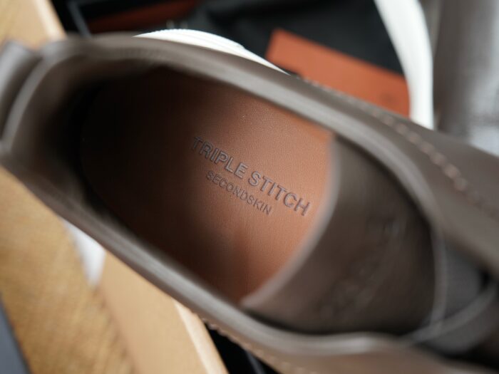 제냐 트리플 스티치 TM 스니커즈 다크 브라운 남성용 레플리카 미러급 SA급 S급 고퀄리티 최상급 하이엔드 신발 [남성] 8