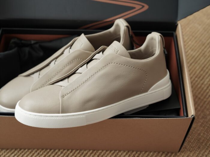 제냐 트리플 스티치 TM 스니커즈 베이지 남성용 레플리카 미러급 SA급 S급 고퀄리티 최상급 하이엔드 신발 [남성] 3