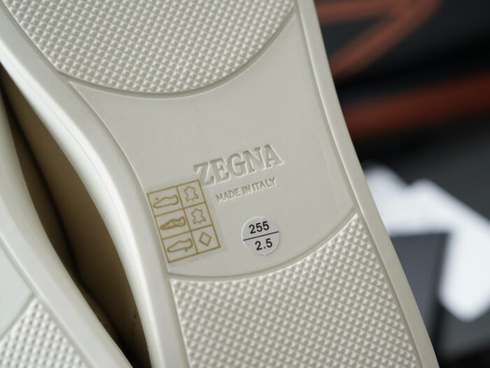 제냐 트리플 스티치 TM 스니커즈 라이트 베이지 남성용 레플리카 미러급 SA급 S급 고퀄리티 최상급 하이엔드 신발 [남성] 9