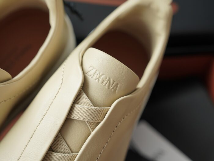 제냐 트리플 스티치 TM 스니커즈 라이트 베이지 남성용 레플리카 미러급 SA급 S급 고퀄리티 최상급 하이엔드 신발 [남성] 5