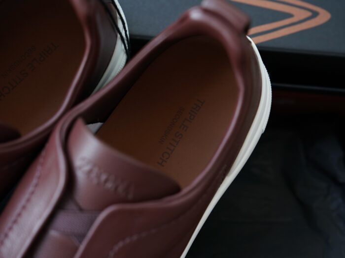 제냐 트리플 스티치 TM 스니커즈 와인 남성용 레플리카 미러급 SA급 S급 고퀄리티 최상급 하이엔드 신발 [남성] 7