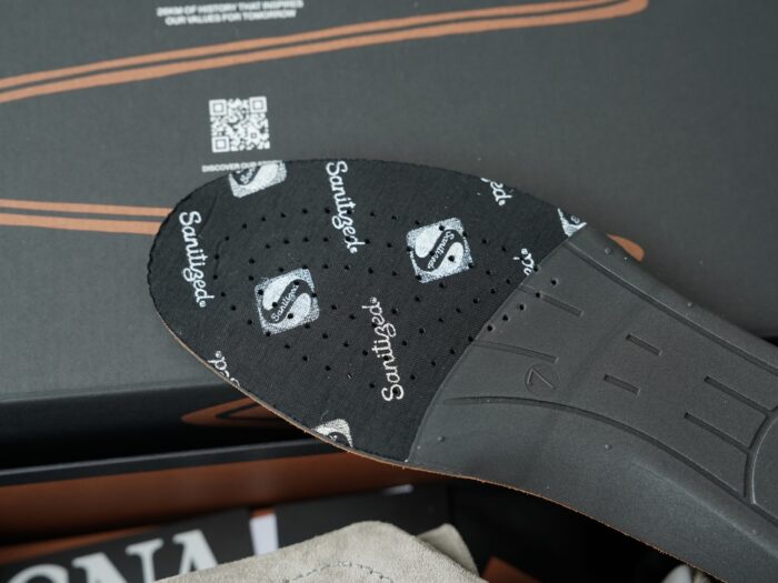 제냐 트리플 스티치 TM 스니커즈 리이트 그레이 스웨이드 남성용 레플리카 미러급 SA급 S급 고퀄리티 최상급 하이엔드 신발 [남성] 9