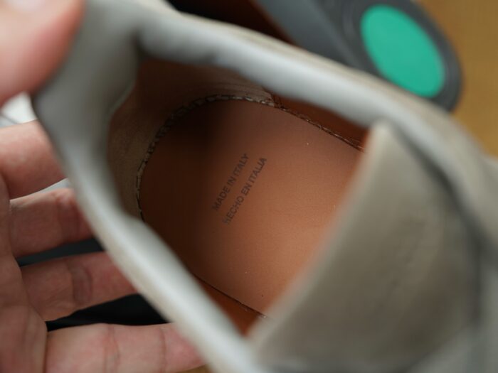 제냐 트리플 스티치 TM 스니커즈 리이트 그레이 스웨이드 남성용 레플리카 미러급 SA급 S급 고퀄리티 최상급 하이엔드 신발 [남성] 5