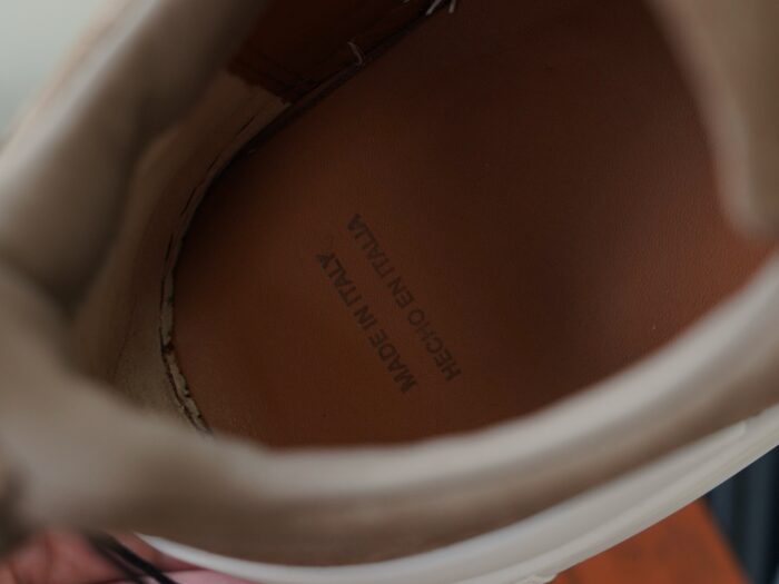 제냐 트리플 스티치 TM 스니커즈 라이트 브라운 스웨이드 남성용 레플리카 미러급 SA급 S급 고퀄리티 최상급 하이엔드 신발 [남성] 6