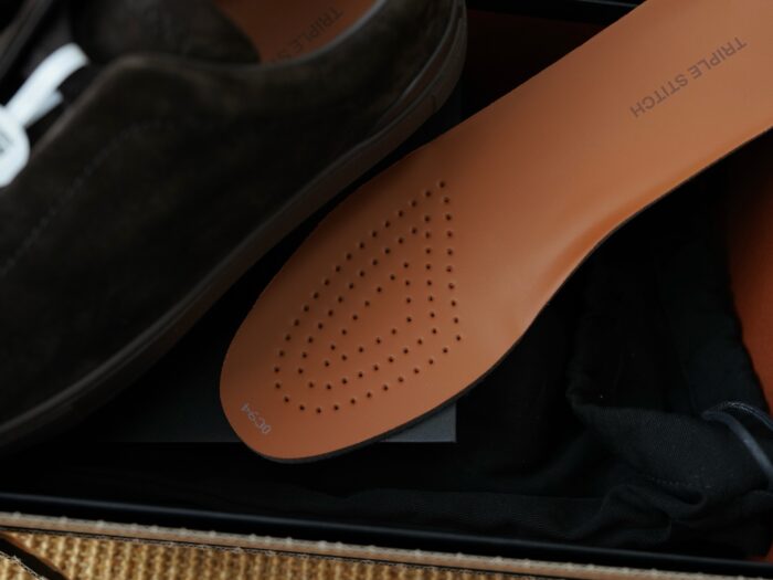 제냐 트리플 스티치 TM 스니커즈 다크 브라운 스웨이드 남성용 레플리카 미러급 SA급 S급 고퀄리티 최상급 하이엔드 신발 [남성] 7