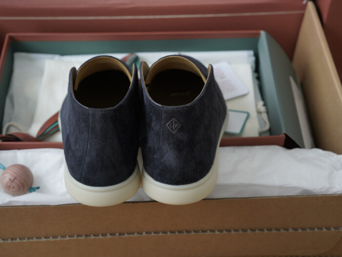 로로피아나 오픈 스웨이드 워크 앵클 부츠 네이비 블루 남성용 레플리카 미러급 SA급 S급 고퀄리티 최상급 하이엔드 신발 [남성] 3