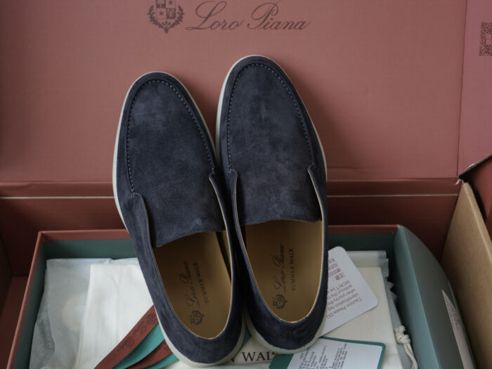 로로피아나 오픈 스웨이드 워크 앵클 부츠 네이비 블루 남성용 레플리카 미러급 SA급 S급 고퀄리티 최상급 하이엔드 신발 [남성]