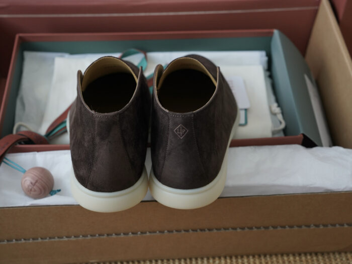 로로피아나 오픈 스웨이드 워크 앵클 부츠 초콜릿 남성용 레플리카 미러급 SA급 S급 고퀄리티 최상급 하이엔드 신발 [남성] 4