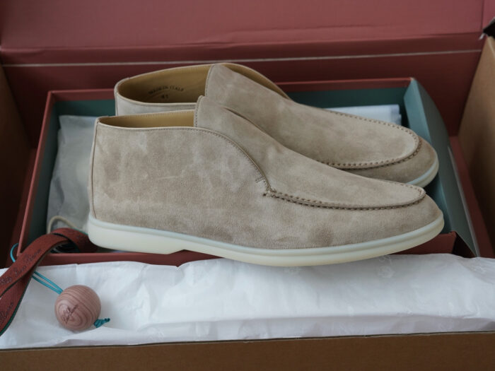 로로피아나 오픈 스웨이드 워크 앵클 부츠 베이지 남성용 레플리카 미러급 SA급 S급 고퀄리티 최상급 하이엔드 신발 [남성]