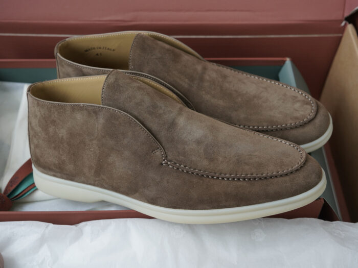 로로피아나 오픈 스웨이드 워크 앵클 부츠 브라운 남성용 레플리카 미러급 SA급 S급 고퀄리티 최상급 하이엔드 신발 [남성] 2