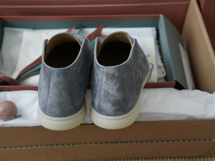 로로피아나 오픈 스웨이드 워크 앵클 부츠 블루 남성용 레플리카 미러급 SA급 S급 고퀄리티 최상급 하이엔드 신발 [남성] 4