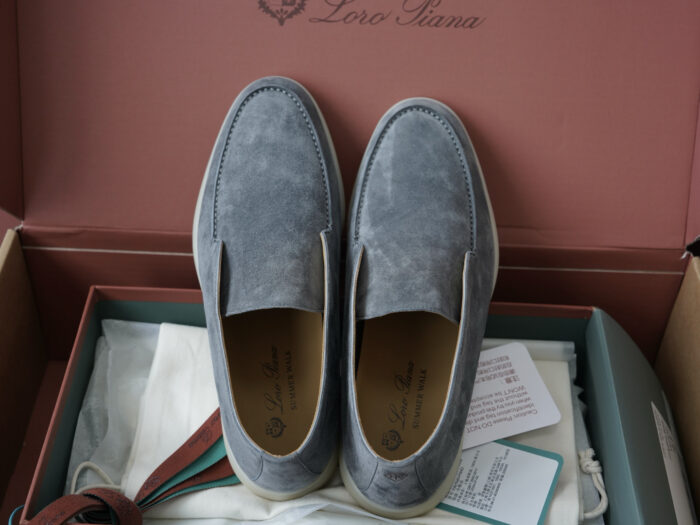 로로피아나 오픈 스웨이드 워크 앵클 부츠 블루 남성용 레플리카 미러급 SA급 S급 고퀄리티 최상급 하이엔드 신발 [남성]